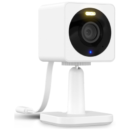 Câmera de Segurança Interna 1080p HD WIFI com Visão Noturna e Áudio Bidirecional WYZE Branca