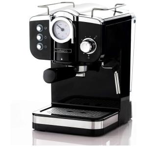 Cafeteira Elétrica Expresso 1.2L, 19 Bar, Aço Inox, 110v, LAFEECA, Preto