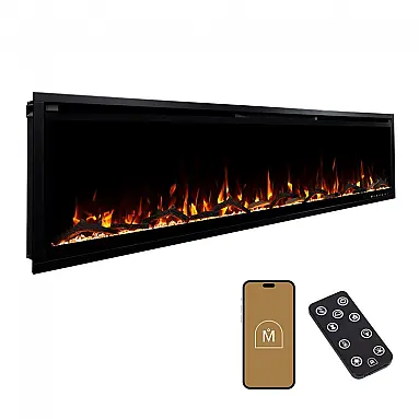 Lareira Elétrica Linear Inteligente Modern
