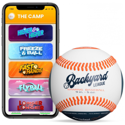 Bola de Beisebol Interativa e Inteligente Jogo de Verdade pelo APP de Jogos, Idade 6 a 14 Anos, Playfinity