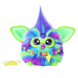 Furby Edição Galáxia, Brilha no Escuro - Brinquedo Interativo de Pelúcia Com 15 Acessórios de Moda, Para Meninos e Meninas a Partir de 6