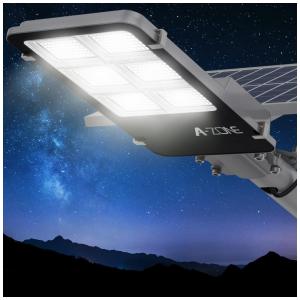 Luminária Solar Externa 50000 Lumens a Prova d IP65 com Controle Remoto, A ZONE A Ys 500w, Preto