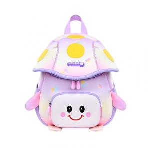 Mochila infantil Armbq roxa com guia de segurança