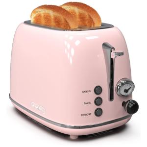 Retro Torradeira de 2 Fatias com Função Bagel, 820W, 110v, KITCHMIX WT 330T, Verde