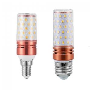 Kit 10 Lâmpadas LED Milho E14 E27 12W Bivolt Tricolor 3000K 4000K 6000K para Casa e Chandelier,AGIPS
