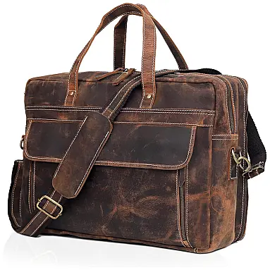 Bolsa Carteiro Masculina de Couro