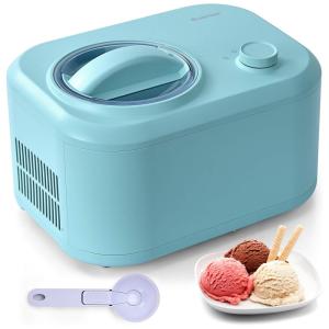 Máquina de Sorvete Automática 1.1L, 110v, COSTWAY 24899US GN CYPE, Azul