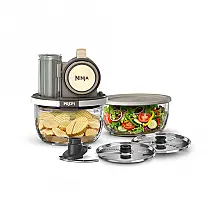 Processador de Alimentos Ninja PREPi PN301 5-em-1 Pica Fatia Rala e Faz Purê 110V