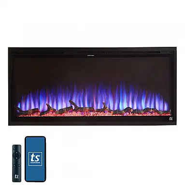 Lareira Elétrica 80042 de Embutir