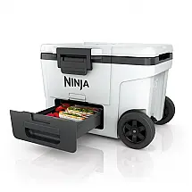 Cooler Ninja FrostVault FB245WH 42,6 L Branco com Rodas e Zona Seca