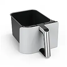 Cesto de Fritadeira a Ar Ninja 831SV300CWH Lado Esquerdo DualZone 4,7 L 4,7L Antiaderente Branco
