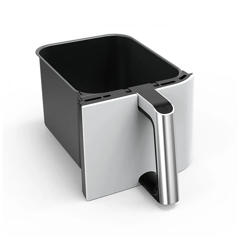 Cesto Ninja Foodi XL Direito Antiaderente Zona Dupla 4,7L Branco