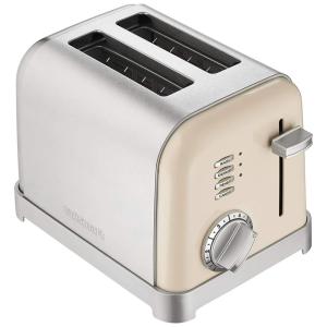 CPT 160CRM Torradeira Elétrica 2 Fatias 6 Níveis de Tostagem, 110v, CUISINART, Creme