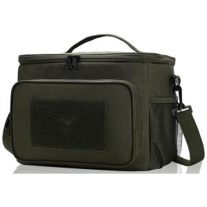 MIER Bolsa Térmica Portátil 15L, Mantém Quente, Frio Por até 5H, Verde