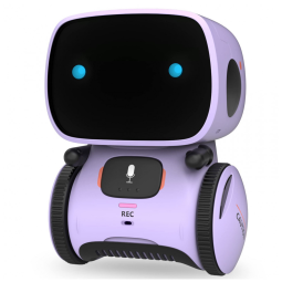 Robô Interativo GILOBABY para Crianças, Companheiro com Controle de Voz, Sensor de Toque, Canto, Dança, Gravação e Repetição - Presente