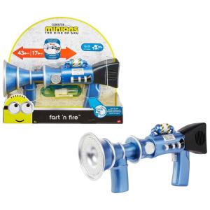 Brinquedo Acessório dos Minions com Mais de 20 Sons e Névoa de Água para Crianças Acima de 4 Anos, Mattel GPL46, Azul