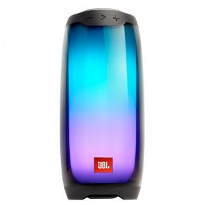 Caixa de Som Bluetooth Portatil Pulse 4 a Prova d IPX7 e Luzes LED, JBL PULSE4BLKAM, Preto