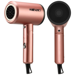 SHRATE Secador de Cabelo Profissional com Bicos Magnéticos, 1875W, Rosa