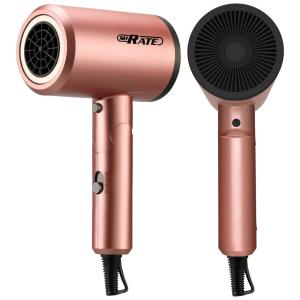 SHRATE Secador de Cabelo Profissional com Bicos Magnéticos, 1875W, Rosa