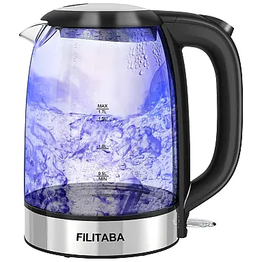 Chaleira de vidro, FILITABA, Cinza