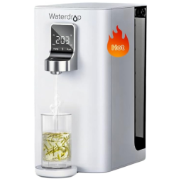 Filtro de Água de Bancada sem Instalação com Osmose Reversa de 4 Estágios, Dispensador e 4 Opções de Temperatura, 110V Waterdrop K19H