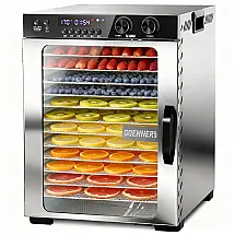 Desidratador de Alimentos Gottinfurt Prata 12 Bandejas 1100W 240V