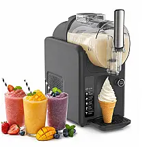 Máquina de Slush Raspadinha Ocycund 2L 6 Programas Sem Gelo Auto Limpeza 240V