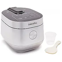 Panela de Arroz Elétrica até 8 Xícaras Cozidas com Controle Digital, 110V 700W, GreenPan