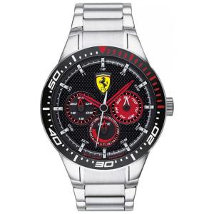 Relógio Masc, Quartzo, Aço Inox, FERRARI 0830589, Prateado