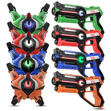Conjunto de Pistola de Brinquedo