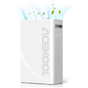 Purificador de Ar com Área de até 430 m2 e Silencioso, Acekool AF1, Branco