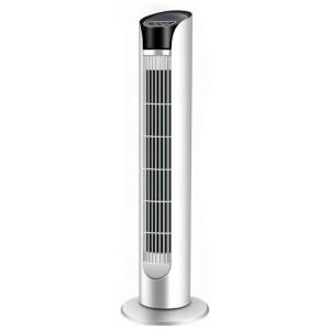 Ventilador de Torre Silencioso com Controle Remoto e Temporizador de 7,5H, 110V 40W, ISOBU LILIANG, Branco