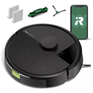 Robô Aspirador iRobot Roomba 104 Vac Preto com Navegação LiDAR, Sucção Potente e Recarga Automática