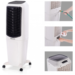 Ventilador e Umidificador Portátil Interno 3 em 1 para até 26 m2, 110V Honeywell, Branco