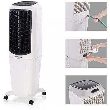 Ventilador e Umidificador Portátil Interno