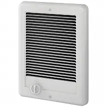 Aquecedor de Parede Cadet Com-Pak CSC151TW Branco Completo 1500W 5120 BTU Termostato 18,6 m2 Modelo 67509 120V