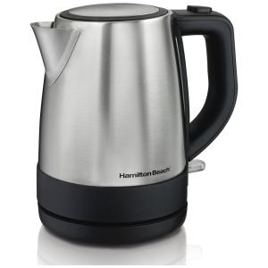 Chaleira Elétrica 1 L, Aço Inoxidável, 110v, HAMILTON BEACH 40998, Prateado