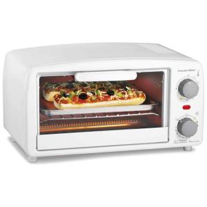 Forno Elétrico de Bancada com Controle de Temperatura e Temporizador, Aço Inoxidável, 110v, HAMILTON BEACH 31116Y, Branco