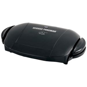 Grill, 110v, BRAND GEORGE FOREMAN GRP0004B, Preto