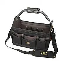 Bolsa de Ferramentas Organizadora com 22 Compartimentos, CUSTOM LEATHERCRAFT L234, Preto