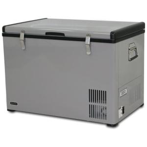 Cooler, Geladeira Elétrica Automotiva 65L Portátil, 12V DC AC, 110v, WHYNTER FM 65G, Cinza