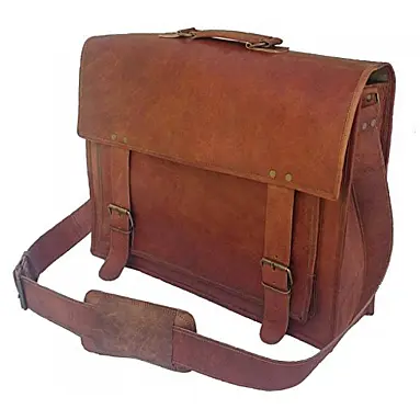 Bolsa Carteiro Masculina Couro de