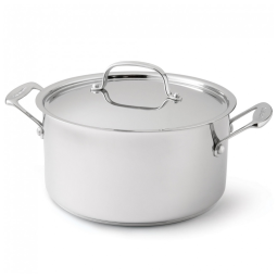 Panela Profissional Clássica 6 Litros com Tampa em Aço Inoxidável, Cuisinart 744 24