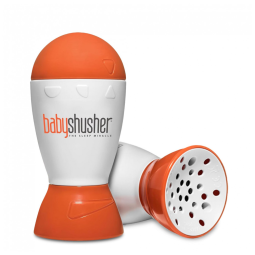 Máquina de Som Ruído para Bebês Recém Nascidos com Luzes, BABY SHUSHER ILBSHU, Laranja