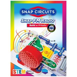 Snap Circuits Mini FM Radio Kit (SCP12) – Kit Educacional de Eletrônica para Crianças a Partir de 8 Anos