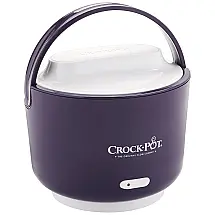 Marmita Elétrica Portátil 700 mL com e Removível, Roxa, 110v, CROCK POT SCCPLC240 PR SHP, Violeta