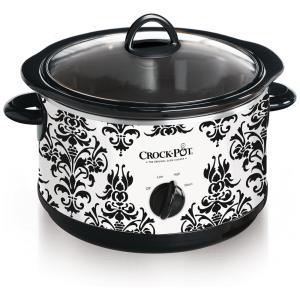 Panela Elétrica Multifuncional 4,5L com Tampa de Vidro, 220V 1500W, Crock Pot, Branca