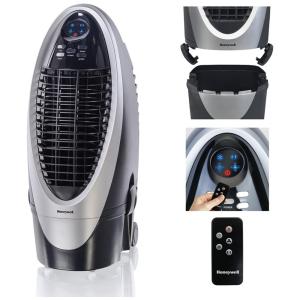 Ventilador Portatil 3em1 Tanque Destacável Filtro Carbono, HONEYWELL CS10XE, Preto