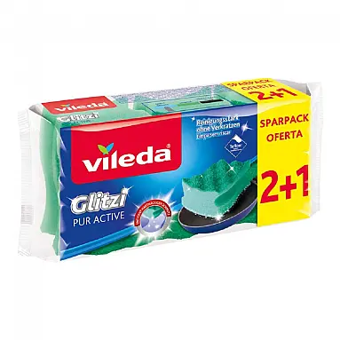 Kit Esponja de Limpeza Resistente