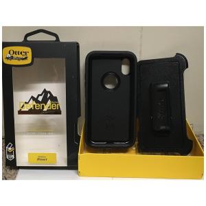 Capinha Compatível com iPhone X e Xs a Prova d com Vidro Temperado, OTTERBOX 77 59471, Preto